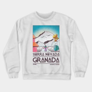 Sierra Nevada, Granada, Spain Crewneck Sweatshirt